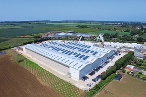  The factory in Brigg is modernized and extended by 3,000m² of factory space  