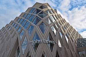  Techrete supplies architectural precast concrete for numerous building projects in the UK, including the John Lewis flagship store in Leeds, or glass-fiber reinforced elements for the Tapestry Building at King’s Cross in London  