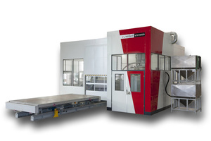  The 3D printing system VX4000 from Voxeljet: the largest continuous working area, with 4 x 2 x 1 m (L x W x H), for industrial 3D printing 