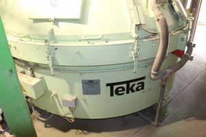  The heart of the new plant are two Teka high-performance turbine mixers with an output of 1.1 m³ 